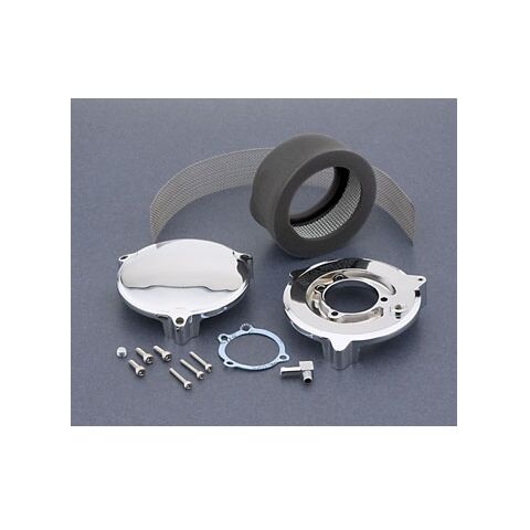 J&P Cycles Dragtron II Air Cleaner Assembly For Harley 1988-2006 Chrome [Open Box]