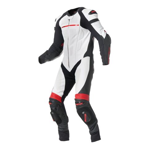 SEDICI Corsa 2 One-Piece Race Suit White/Black/Red / 56 [Blemished - Very Good]