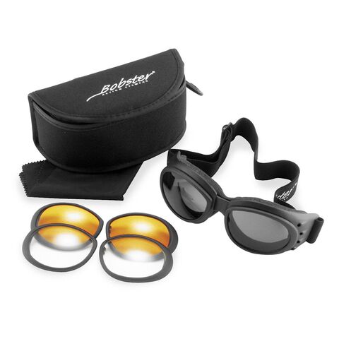 Bobster Cruiser II Goggles Black [Blemished - Very Good]