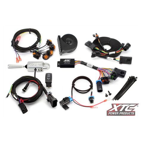 XTC Power Products Self-Canceling Turn Signal Kit w/Billet Lever Kawasaki Mule Pro 2017-2026