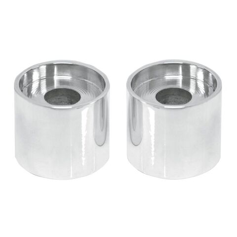 LA Choppers Handlebar Riser Extensions For Harley 1.5" Rise for 1.25" Bars / Chrome [Open Box]