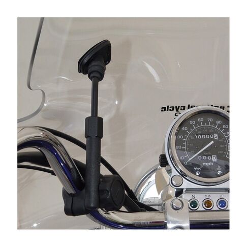 National Cycle Plexistar Windshield Fairing For Metric Cruisers Clear / 18.5" [Previously Installed]