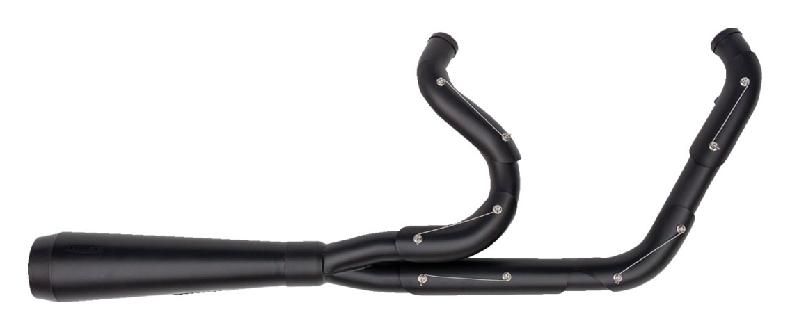 Trask Assault 2-Into-1 Exhaust For Harley FXLRST / FLHC / FLSB