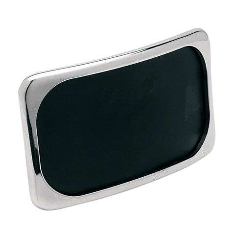 Drag Specialties Curved Radius License Plate Mount For Harley Small Radius / Chrome [Open Box]