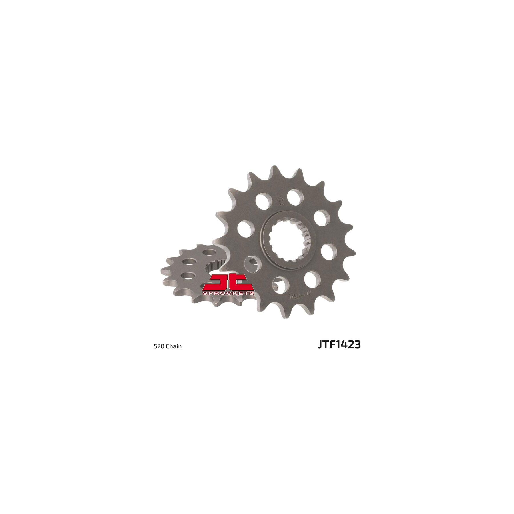 JT Sprockets JT Sprockets 520 Steel Front Sprocket Suzuki GSX-R1000 2009-2016 - $18.58 at RevZilla