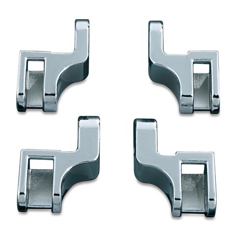 Kuryakyn Driver Floorboard Relocation Brackets For Harley Touring 1997-2016 Chrome [Incomplete]