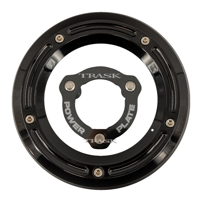 Trask Derby Cover With Power Plate For Harley | JPCycles.com