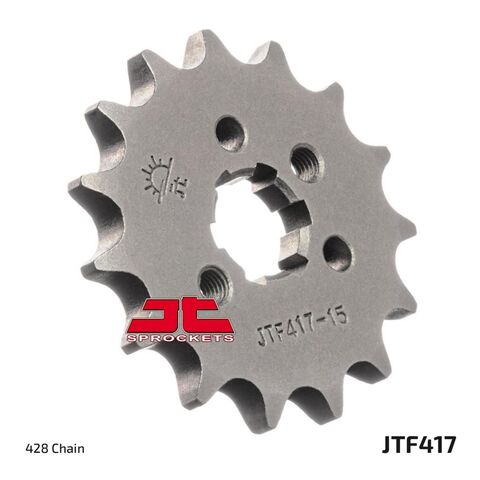 JT Sprockets 428 Front Sprocket Kawasaki KE100 / BN125 Eliminator 1979-2009
