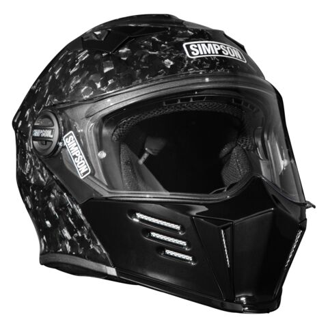 Simpson Mod Bandit Forged Carbon Helmet