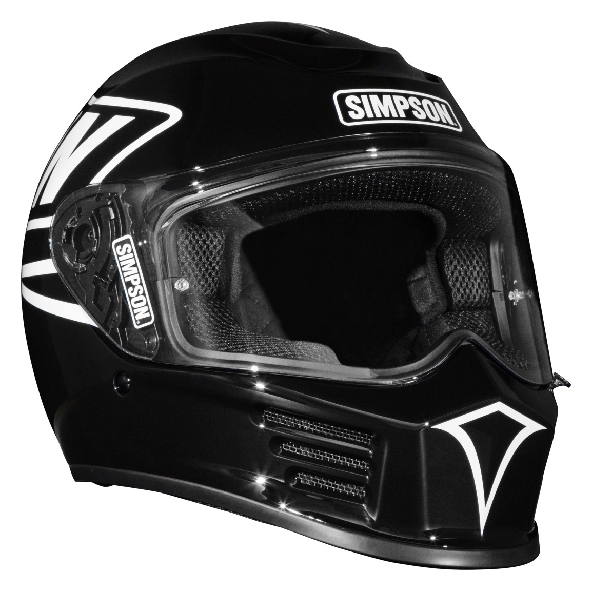 Simpson Speed Bandit 12 O'Clock Helmet | JPCycles.com
