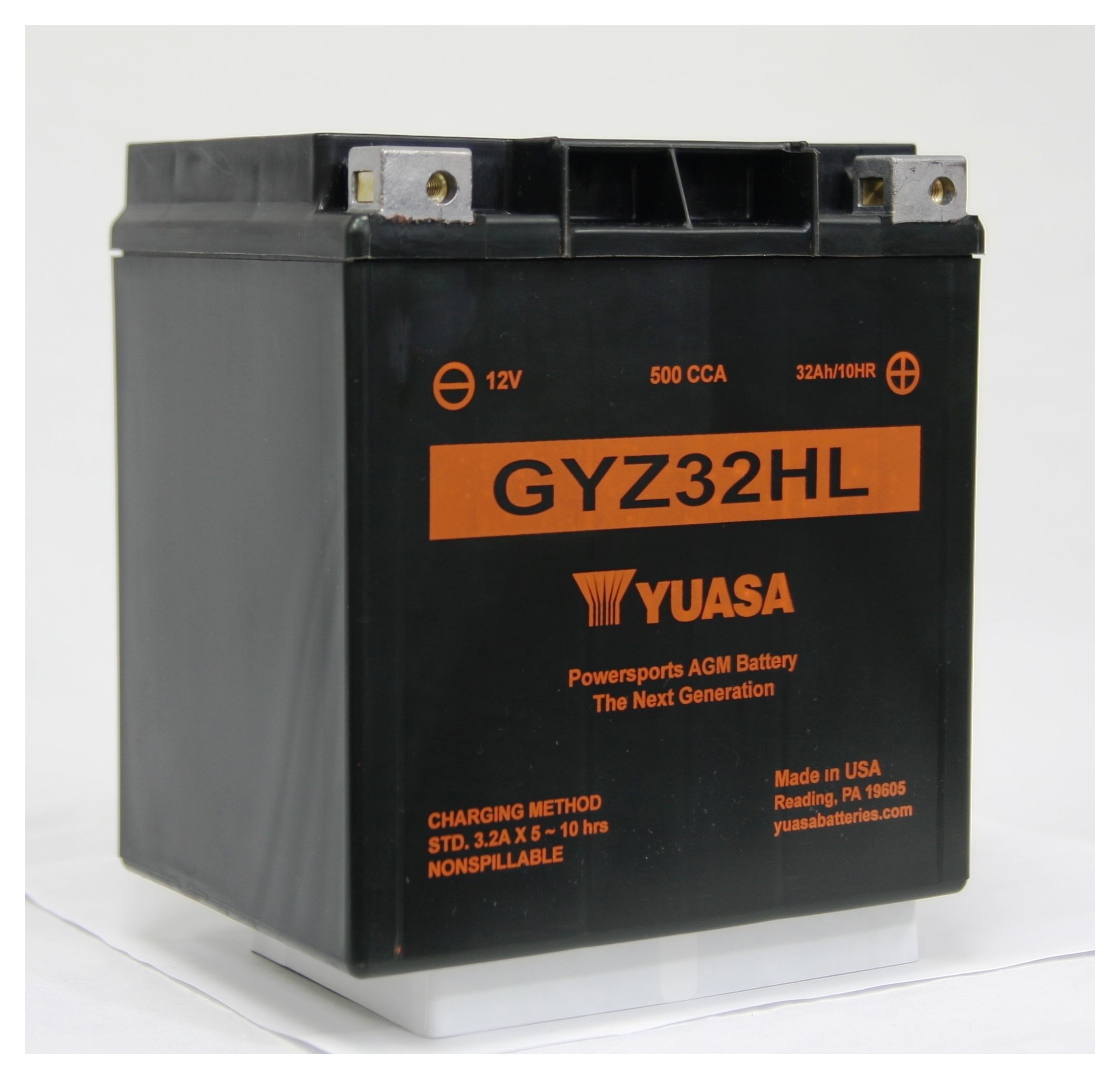 Yuasa GYZ32HL Factory Activated AGM High Performance Battery For