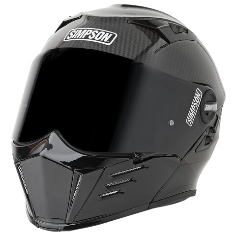Simpson Mod Bandit Carbon Helmet Carbon / MD [Blemished - Good]