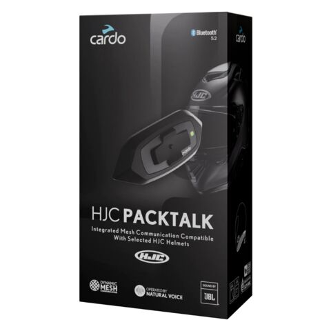 Cardo PackTalk Headset For HJC Helmets