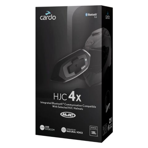 Cardo 4X Bluetooth Headset For HJC Helmets