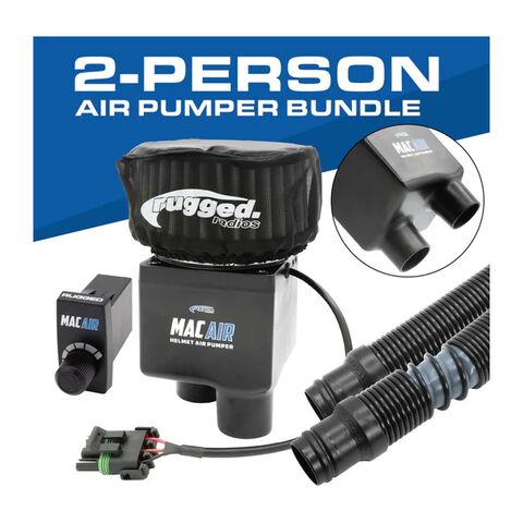 Rugged Radios MAC Air 2-Person Helmet Air Pumper Kit