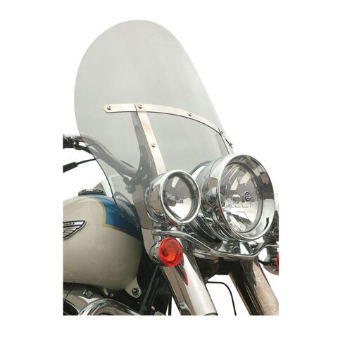 Klock Werks Billboard Flare Windshield For Harley FL Softail / FLRT 2000-2025 Clear / 17" [Open Box]
