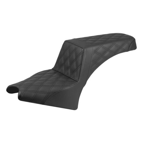 Saddlemen Step-Up LS Lattice Stitch Seat For Indian Scout 2025-2026 Full Lattice Stitch LS / Black [Open Box]