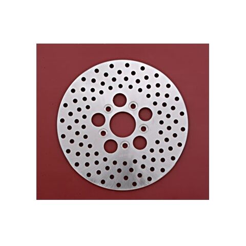 Milwaukee Twins Steel Disc Brake Rotor For Harley FL / FX 1972-1984 Stainless / Vented [Previously Installed]