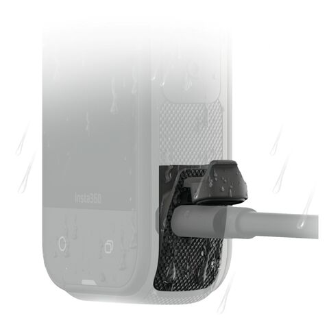Insta360 X5 All-Weather USB Charging Cover Black [Open Box]