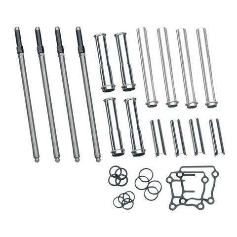 S&S Cycle Complete Pushrod And Tube Kit For Harley Twin Cam 1999-2017 Adjustable [Open Box]