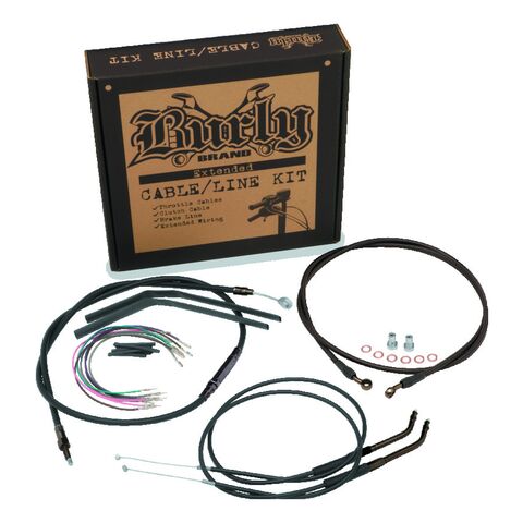 Burly Handlebar Cable Installation Kit For Harley Touring 1997-1999