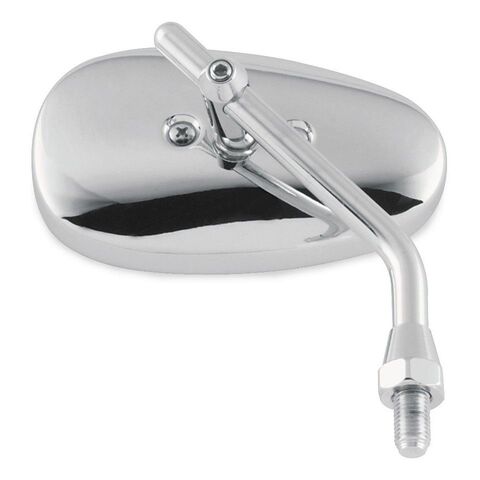 BikeMaster Classic Cruiser Mirror 10MM [Open Box]