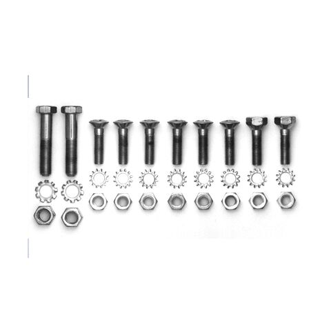 Colony Replica Rear Fender Strut Cadmium Bolt Kit For Harley FL 1958-1980