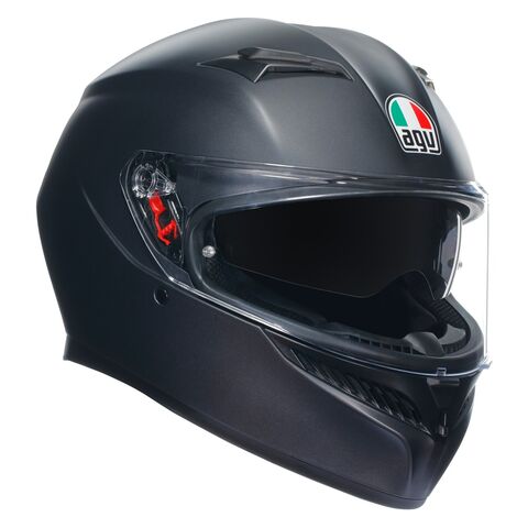 AGV K3 Helmet Matte Black / XL [Open Box] Matte Black / XL [Open Box]