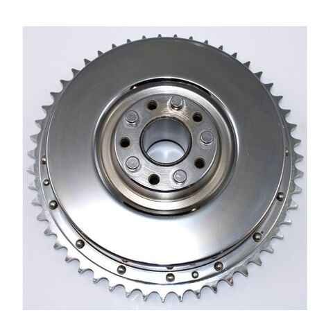 V-Twin Mfg. Hydraulic Rear Brake Drum For Harley FL / FX 1967-1972 Chrome [Open Box]