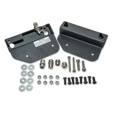 Leatherworks Quick Mounts Saddlebag Mounting System Yamaha Stryker 2011-2017 With OEM Rigid Backrest [Open Box]