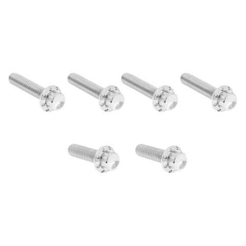 Arlen Ness 12-Point Titanium Transmission Side Cover Bolt Kit For Harley Cable Clutch 2006-2026