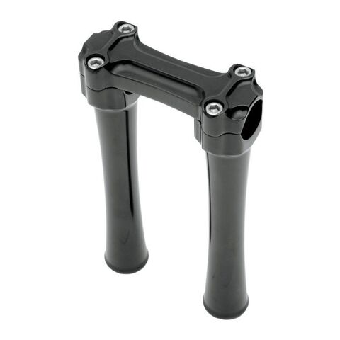 Todd's Cycle Tall Bone Bar Risers For Harley Black [Open Box]