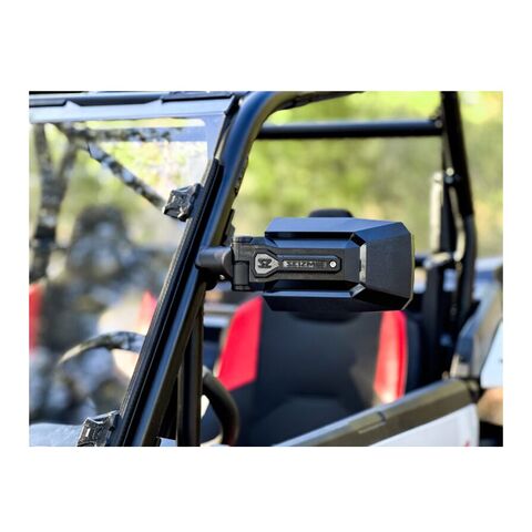 Seizmik Trailrider Universal Adjustable Clamp Sideview Mirrors Fits 1.75″ to 2″ ROPS [Open Box]