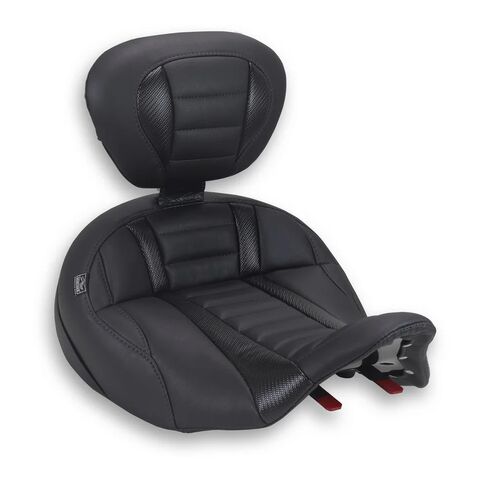 Mustang Deluxe Super Touring Solo / Passenger Seats For Harley FLHX / FLTRX 2023-2026 Carbon Fiber w... [Open Box]