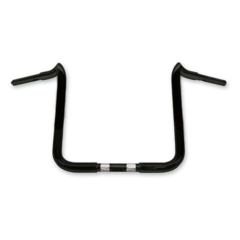 KST Kustoms 1 1/4" Mayhem Bagger Handlebars For Harley Touring 1986-2025 10" Rise / High Gloss Black [Previously Installed]