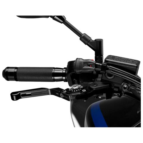 Puig Extendable Foldable Brake Lever 3.0 Black/Silver [Open Box]