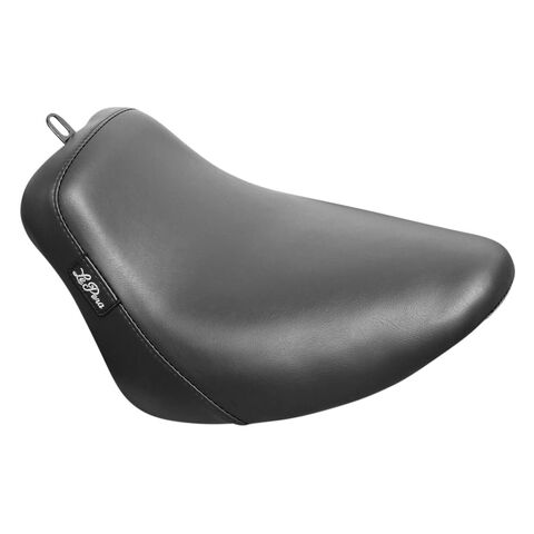 Le Pera Bare Bones Solo Seat For Harley FLHC / FLDE 2018-2026 Black / Smooth [Open Box]