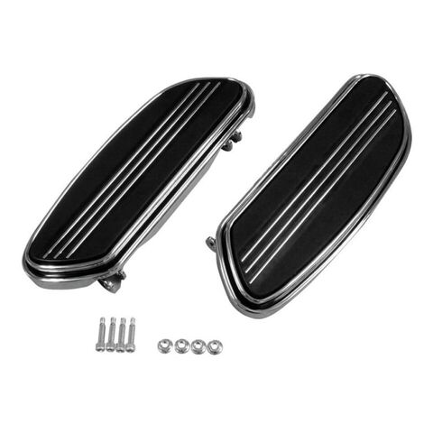 J&P Cycles Floorboards For Harley 1986-2026 Chrome [Open Box]