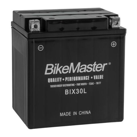 BikeMaster BIX30L-BS High-Performance Maintenance Free Battery [Open Box]