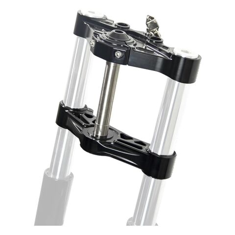 Kraus Wolf One Bottom Tree For Harley Road Glide 2015-2026 Black Anodized [Open Box]