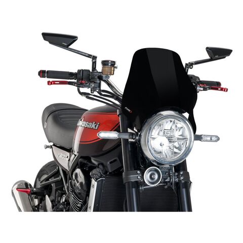 Puig Naked Windscreen Kawasaki Z900RS / SE 2018-2026 Smoke [Previously Installed]