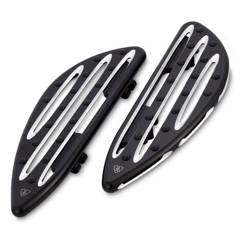 Arlen Ness Deep Cut Driver Floorboards For Harley 1984-2025 Black [Previously Installed]