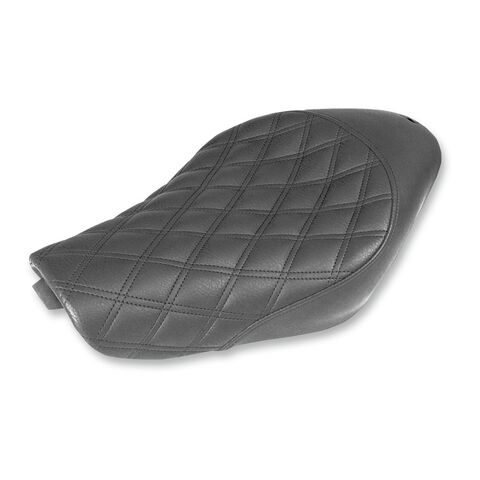 Saddlemen Renegade LS Solo Seat For Harley Sportster With 4.5 Gallon Tank 2004-2019 Black / Diamond [Open Box]