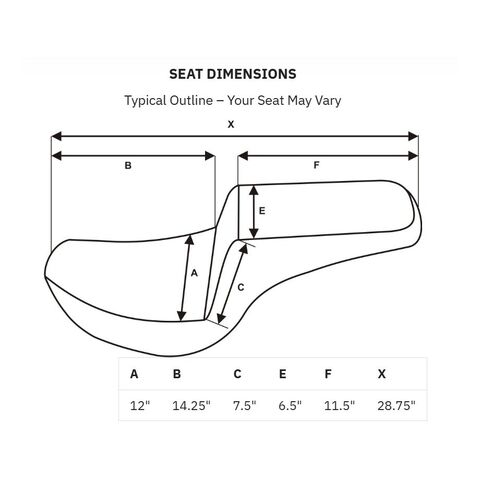 Saddlemen Step-Up TTR Tuck and Roll Seat For Harley Softail FXLR/S / FLSB 2018-2026 Black / Front Tuc... [Open Box]