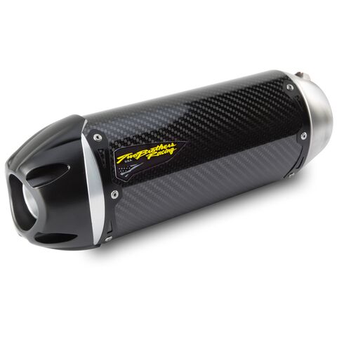 Two Brothers S1R Slip-On Exhaust Yamaha R3 2015-2024 Carbon Fiber / Slip-On [Incomplete]