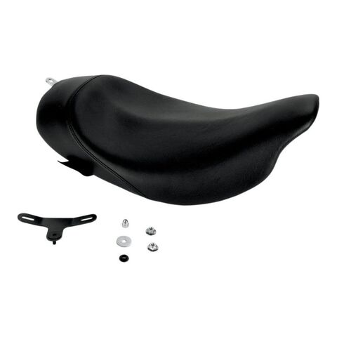 Danny Gray Buttcrack Solo Seat For Harley Touring 2008-2025 Black / Smooth [Previously Installed]