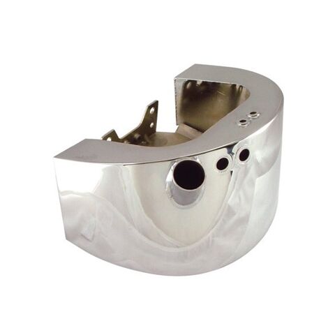 V-Twin Mfg. Replacement Oil Tank For Harley Softail 2000-2017 Chrome [Previously Installed]