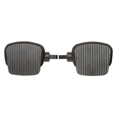 Drag Specialties Mini Floorboard Footpegs For Harley Large / Chrome [Open Box]