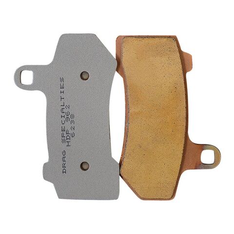 Drag Specialties Premium Sintered Metal Brake Pads For Harley Touring / V-Rod 2008-2026 Front / Rear [Open Box]