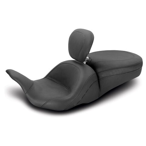 Mustang Lowdown One-Piece Seat For Harley Touring 2008-2025 Smooth / 2008-Up Lowdown Touring One-Piece Seat w/ Dr... [Previously Installed]